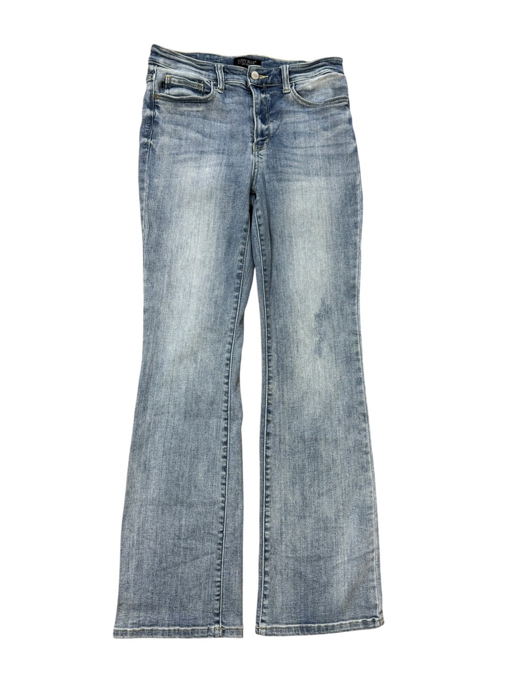 Judy Blue Mid-Rise Bootcut Jeans size 7/28 JB82337LT - Picture 3 of 11